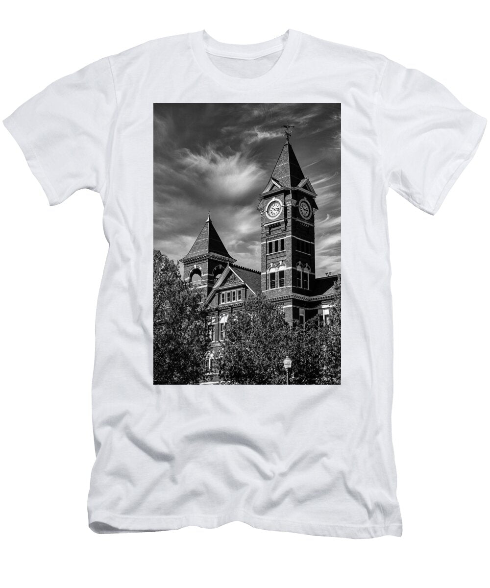 3 Samford Hall At Dusk Auburn University Library of Congress T-Shirt