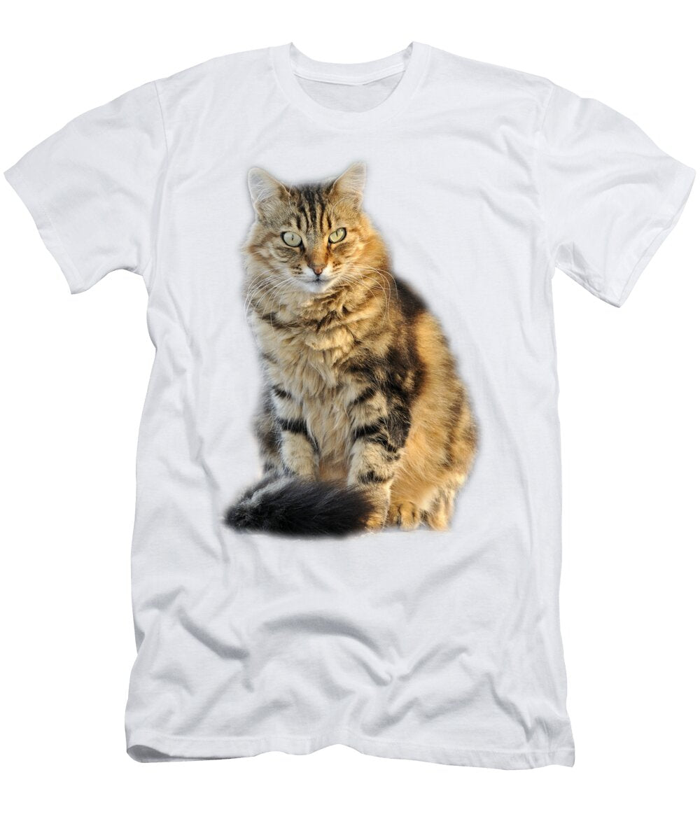 3 Sitting Cat George Atsametakis T-Shirt