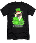 3 St Patricks Day Puppy Pug Calnyto T-Shirt