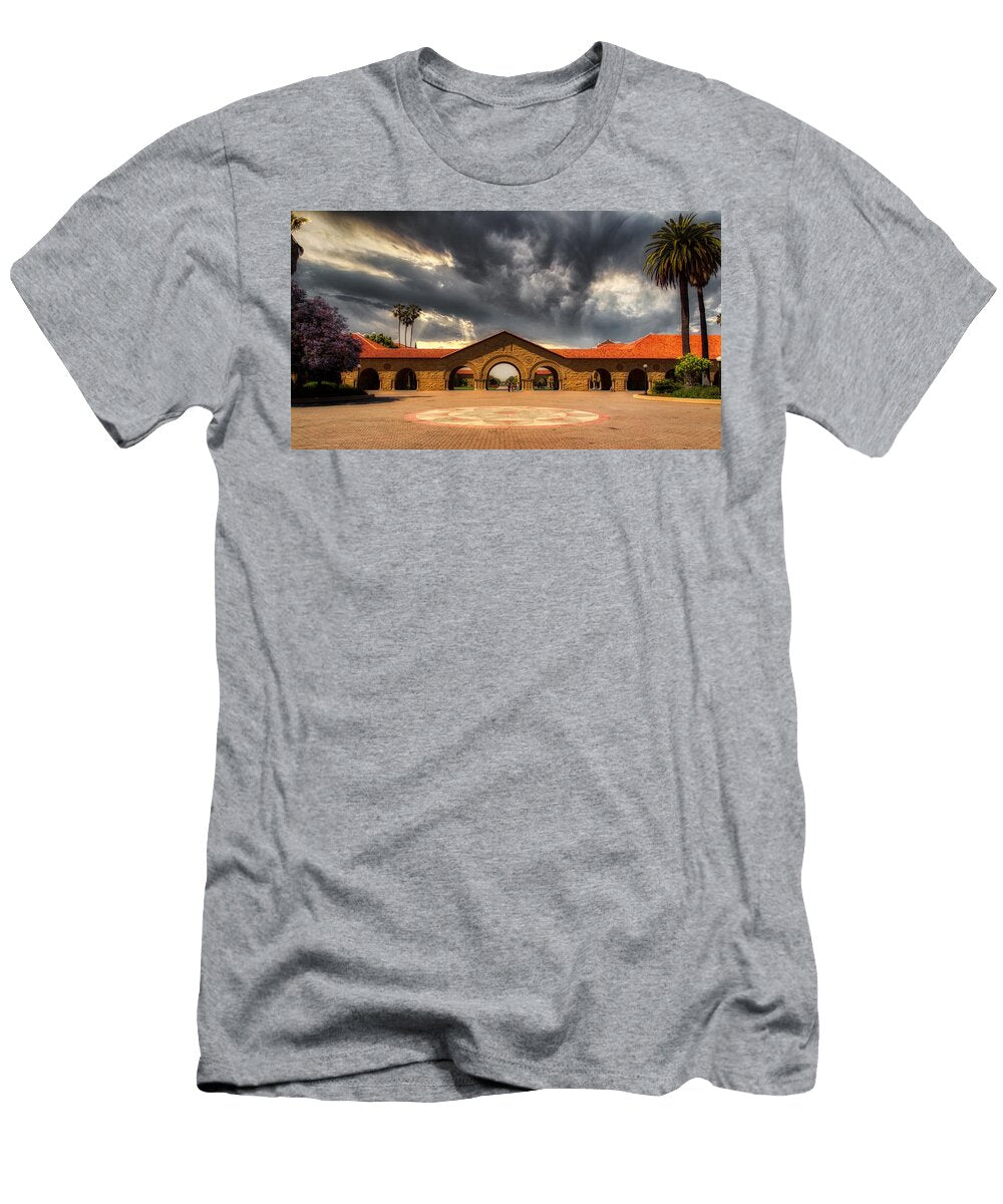 3 Stanford University Campus At Sunset Library of Congress T-Shirt