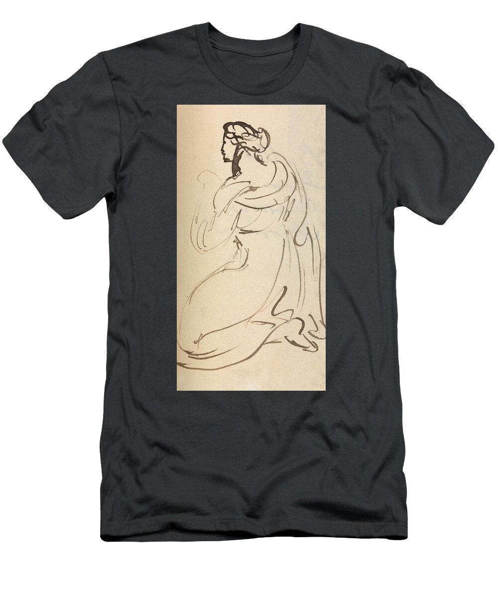3 Study for Christs Entry Into Jerusalem to Benjamin Robert Haydon English T-Shirt