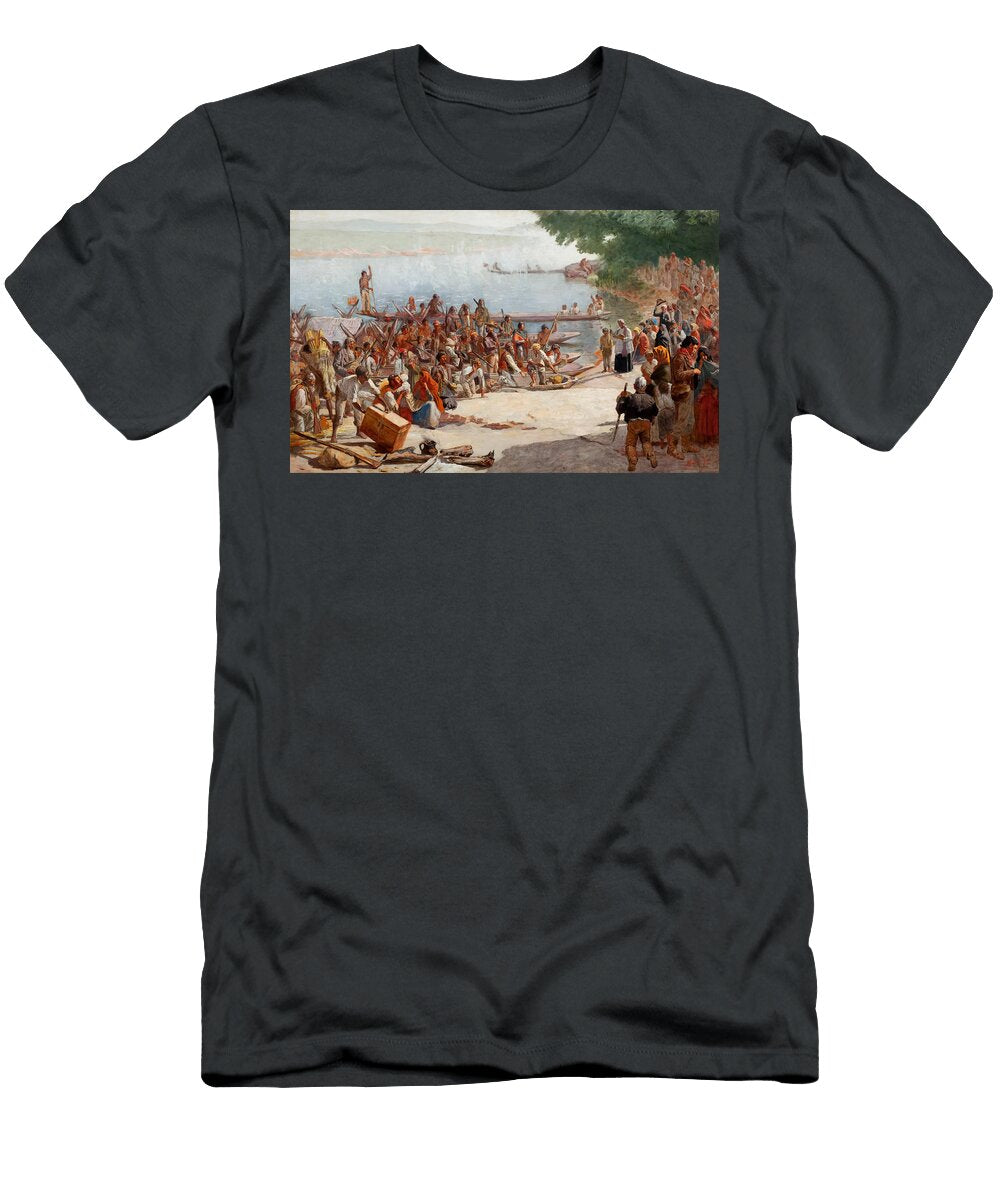 3 Study for Departure of the Moncao Almeida Junior T-Shirt