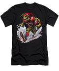 3 the Grinch Vs Cleveland Indians Logo Challenge Rush T-Shirt