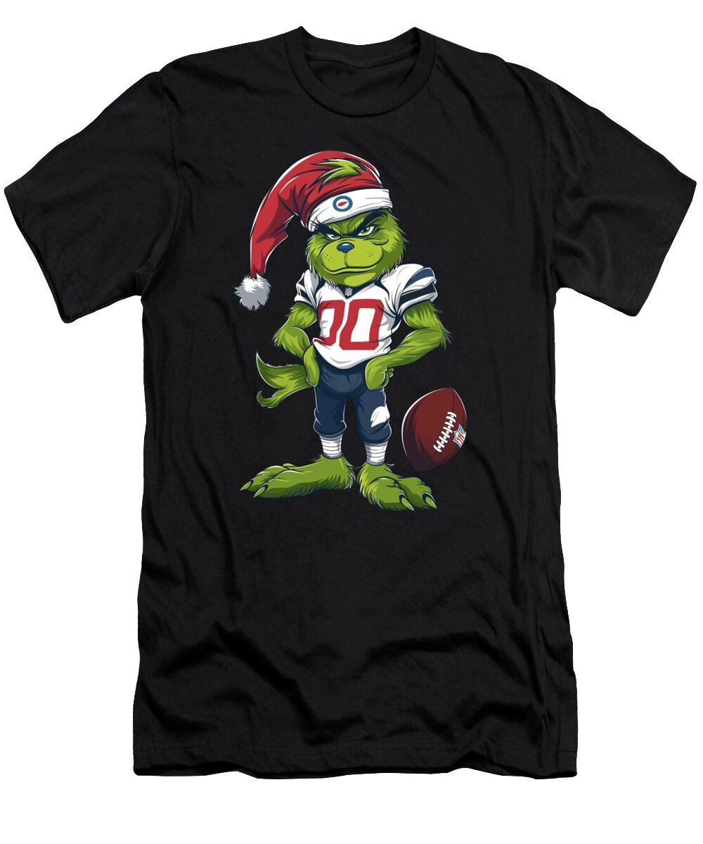 3 the Grinch Vs Cleveland Indians Logo Clash Rush T-Shirt