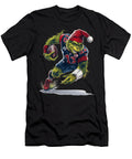 3 the Grinch Vs Cleveland Indians Logo Confrontation Rush T-Shirt