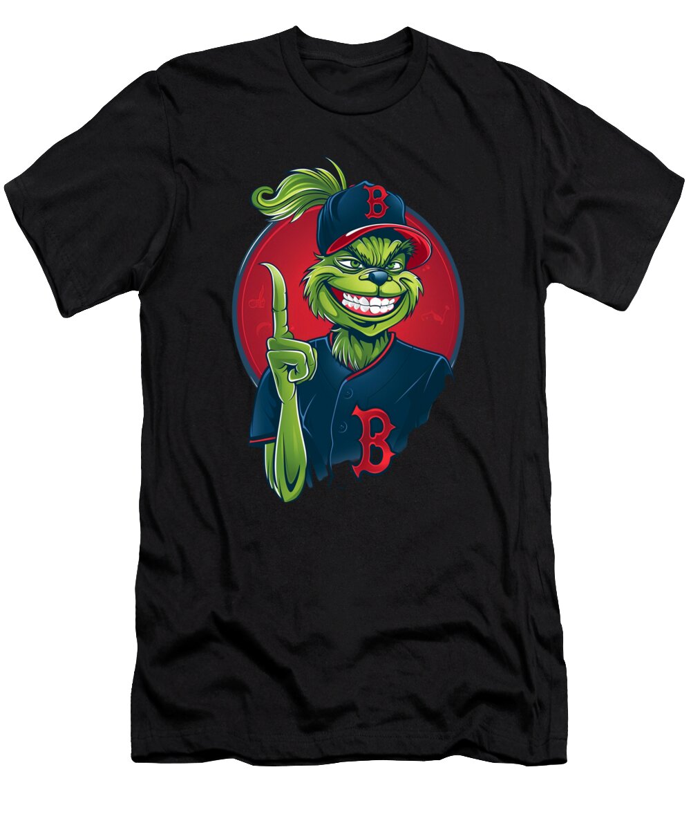 3 the Grinch Vs Cleveland Indians Logo Encounter Rush T-Shirt