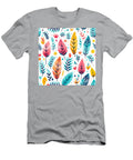 3 Tribal Wall Stencils Watercolor Vibrant Colors By Asar Studios Celestial Images T-Shirt