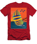 3 Usna Sunset Sail Joe Barsin T-Shirt