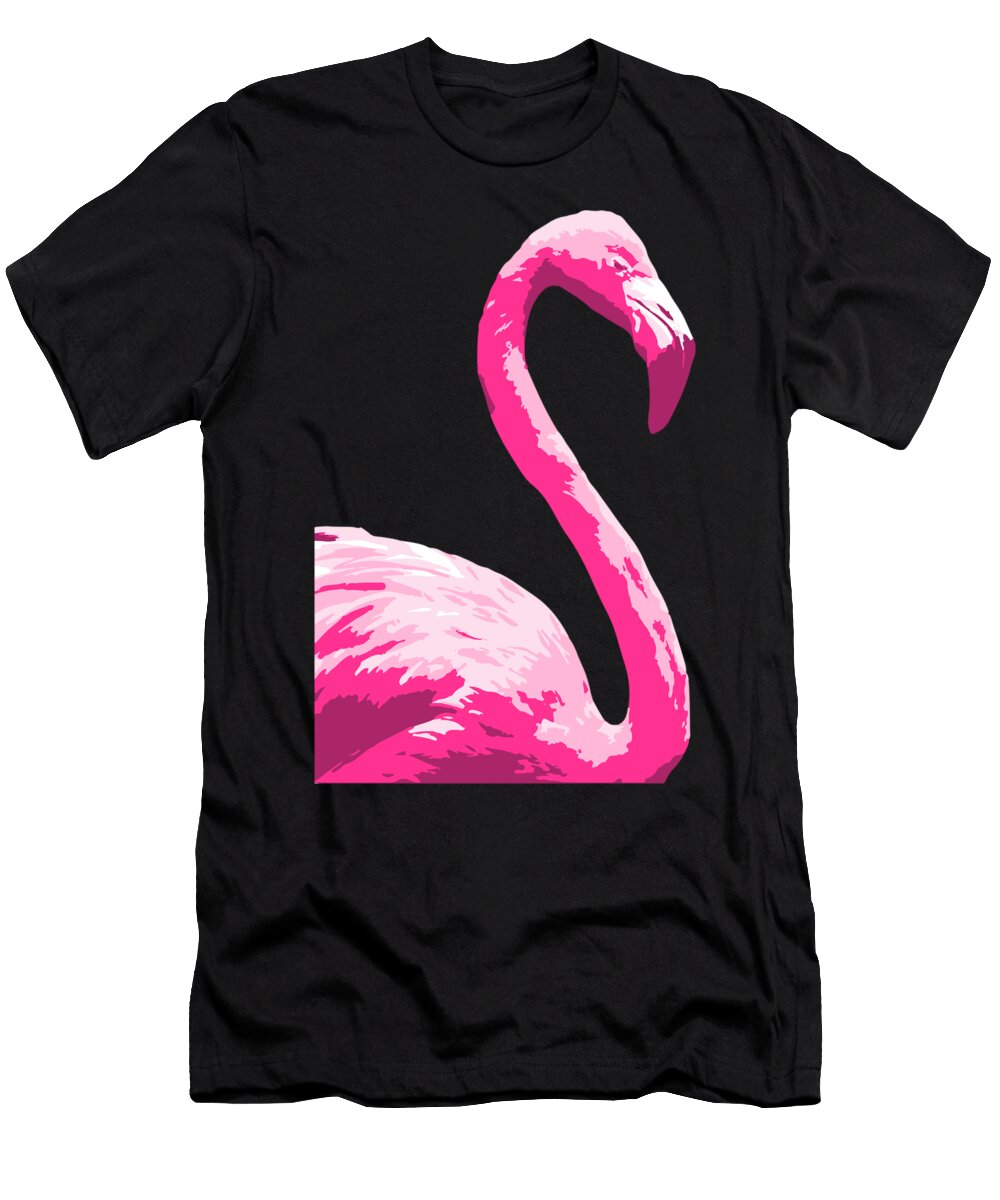 32 Flamingo Black Gryphon T-Shirt