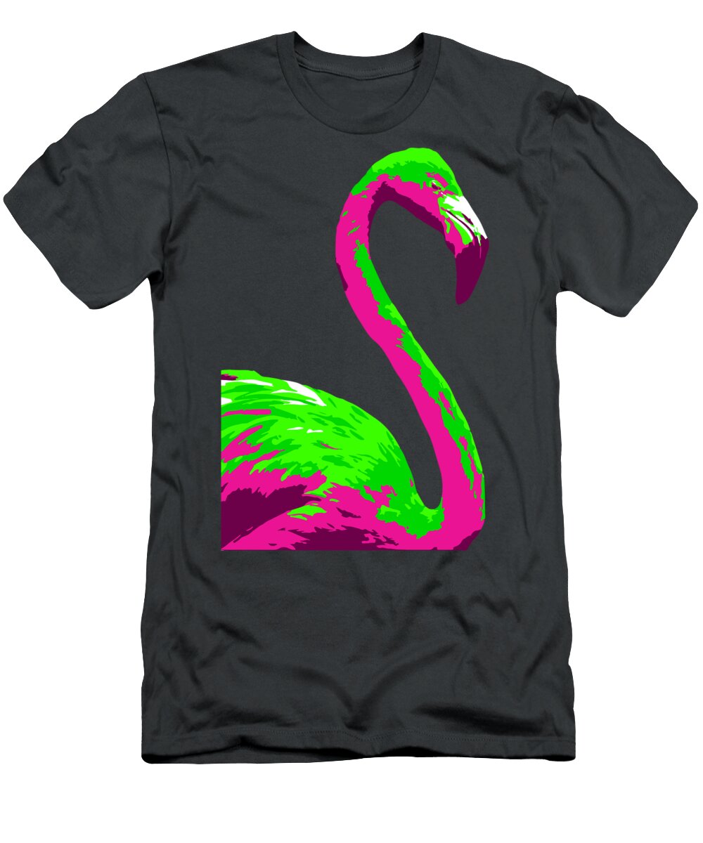 35 Flamingo Black Gryphon T-Shirt