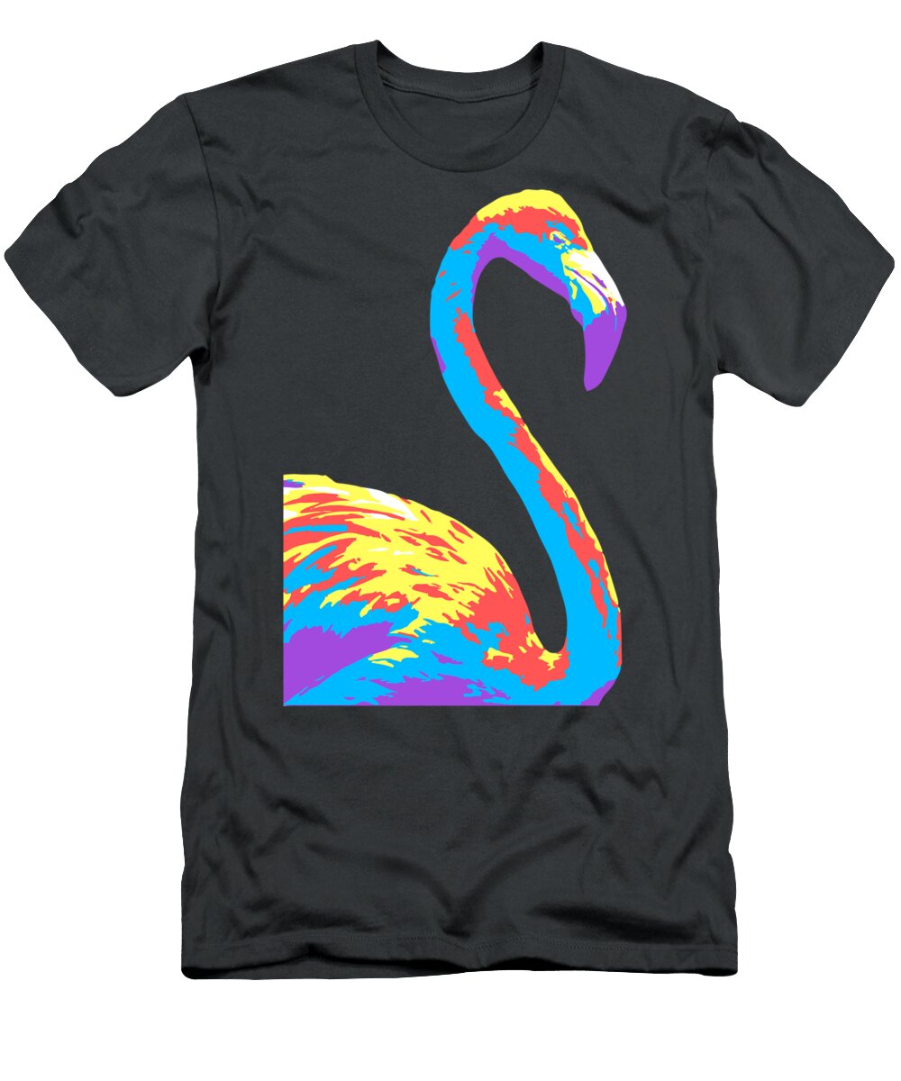 36 Flamingo Black Gryphon T-Shirt