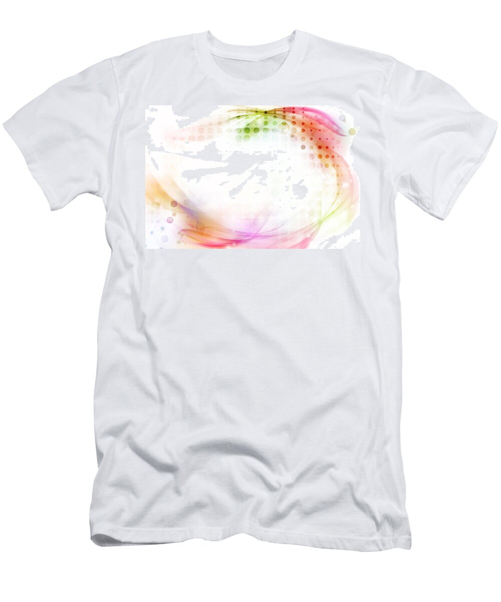 363 Abstract Background Les Cunliffe T-Shirt