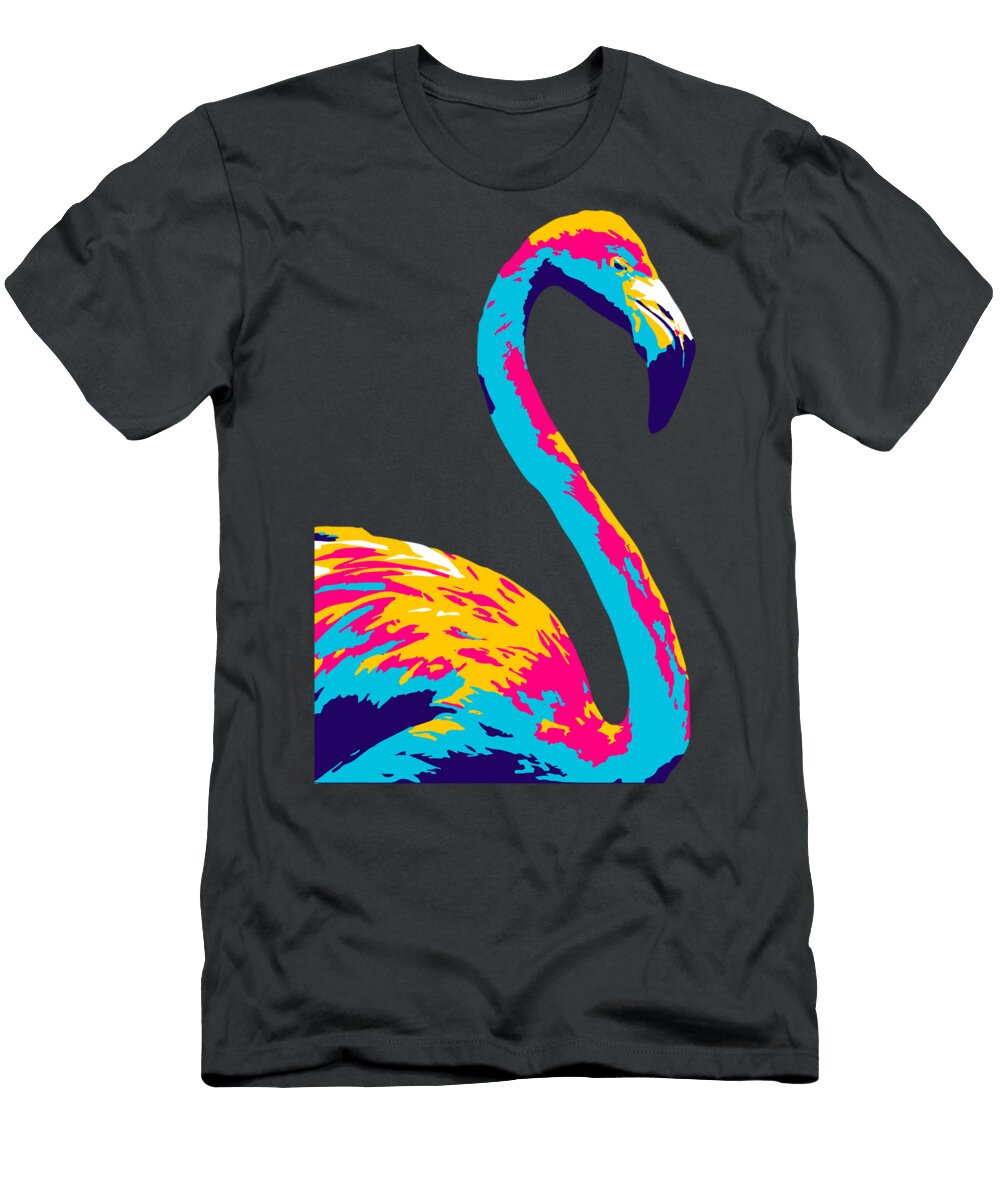 38 Flamingo Black Gryphon T-Shirt