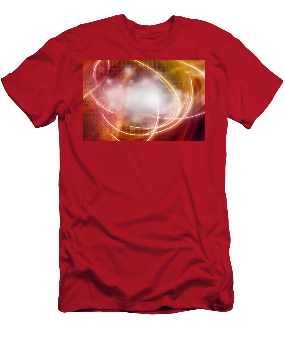 381 Abstract Background Les Cunliffe T-Shirt