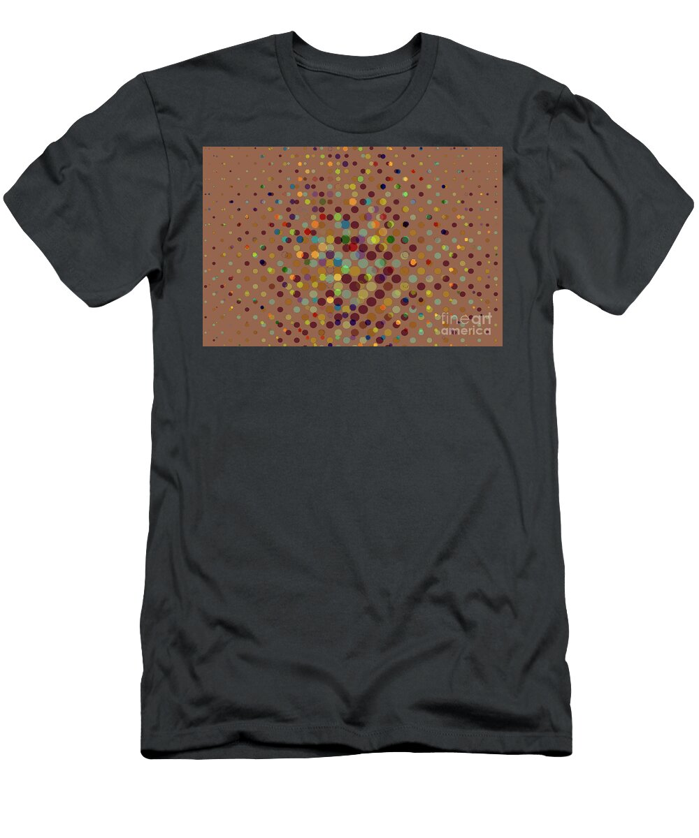 39 Dots Pattern Texture Background Flat Dotted Spotted Pattern Mo Turgay Koca T-Shirt