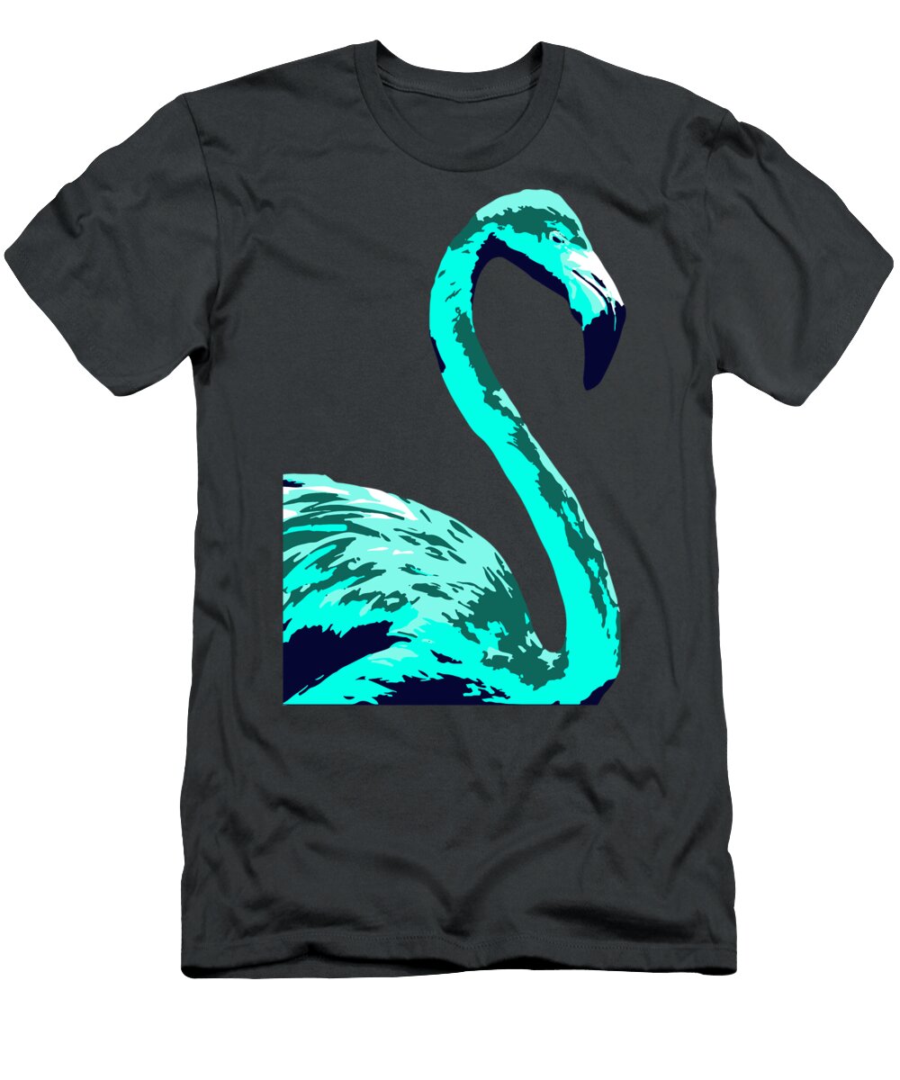 39 Flamingo Black Gryphon T-Shirt