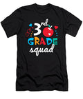3rd Grade Squad School Gift Apple Design Licensed Art T-Shirt