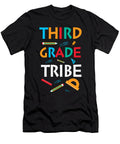 3rd Grade Tribe with School Equipment Licensed Art T-Shirt