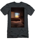 4 Cat Lays on Bed At Sunset Reyes Calvo T-Shirt
