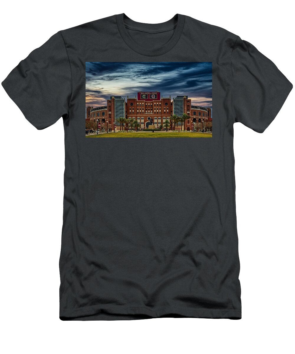 4 Doak Campbell Stadium Home of the Florida State Seminoles Mountain Dreams T-Shirt