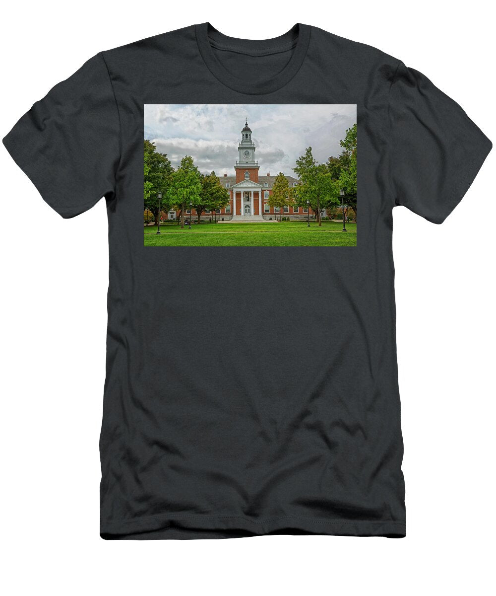 4 Gilman Hall Johns Hopkins University Mountain Dreams T-Shirt