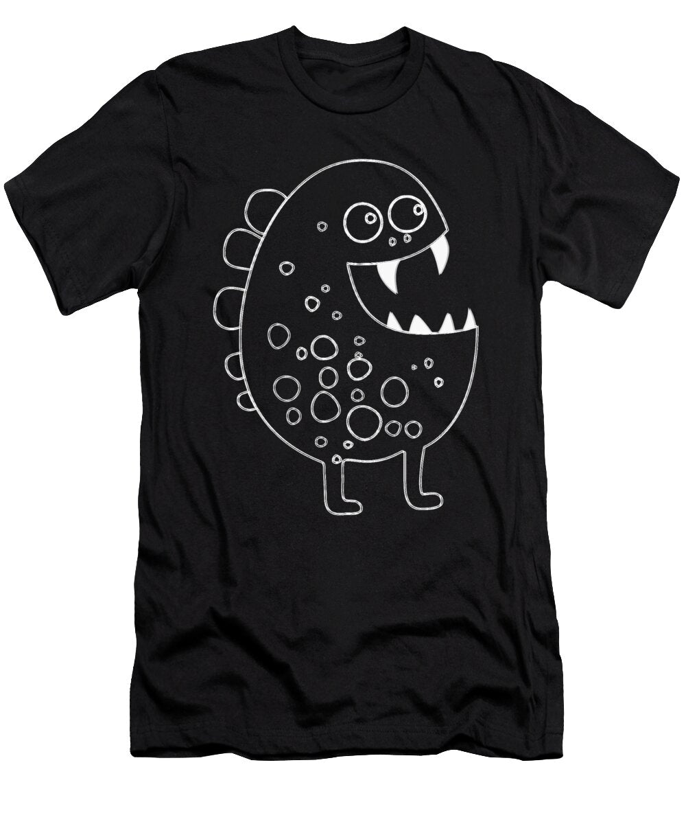 4 Monster Lineart Manuel Schmucker T-Shirt