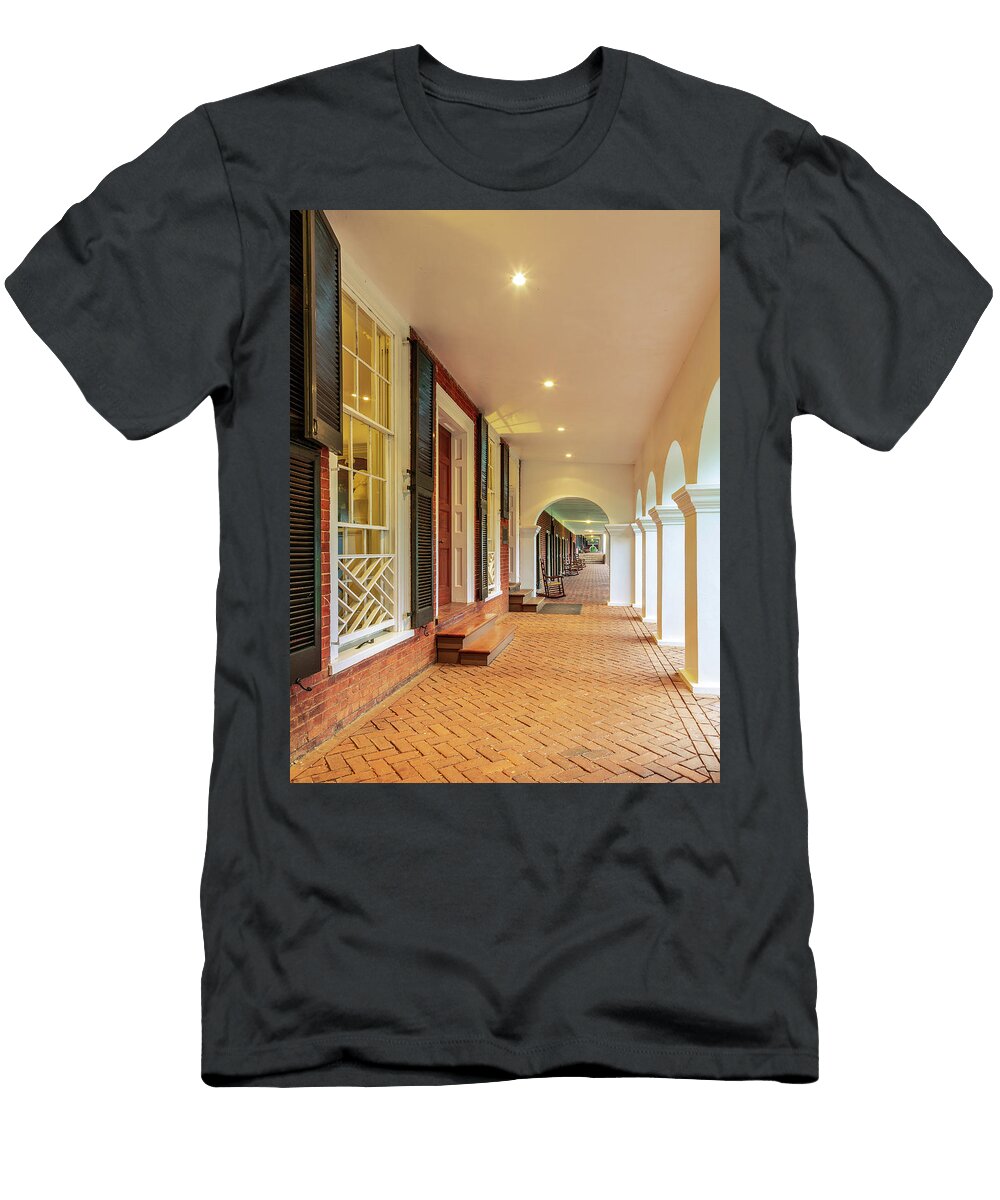 4 Student Houses and Walkway Uva Steven Heap T-Shirt