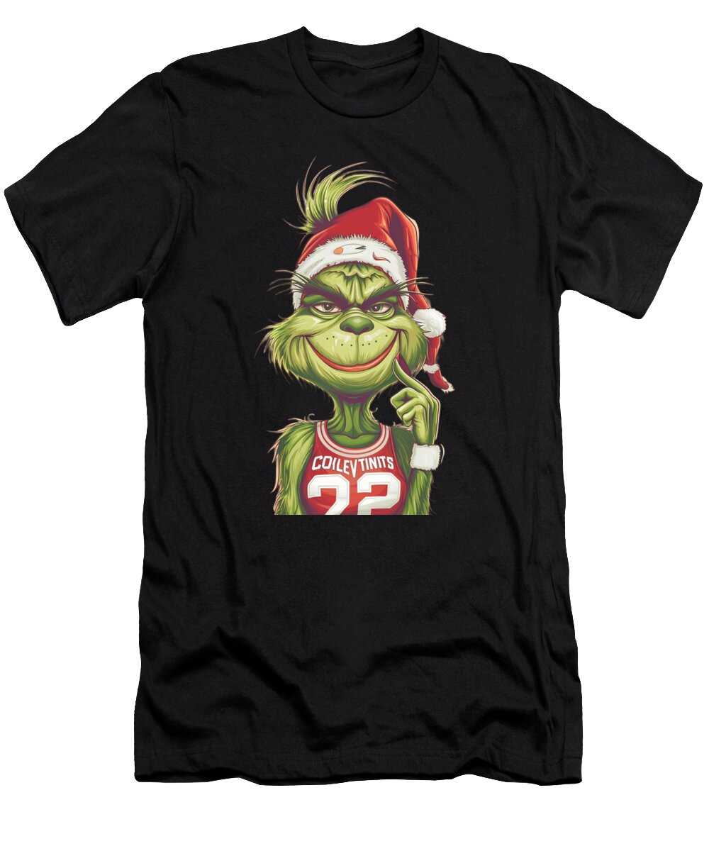 4 the Grinch Vs Cleveland Indians Logo Battle Rush T-Shirt