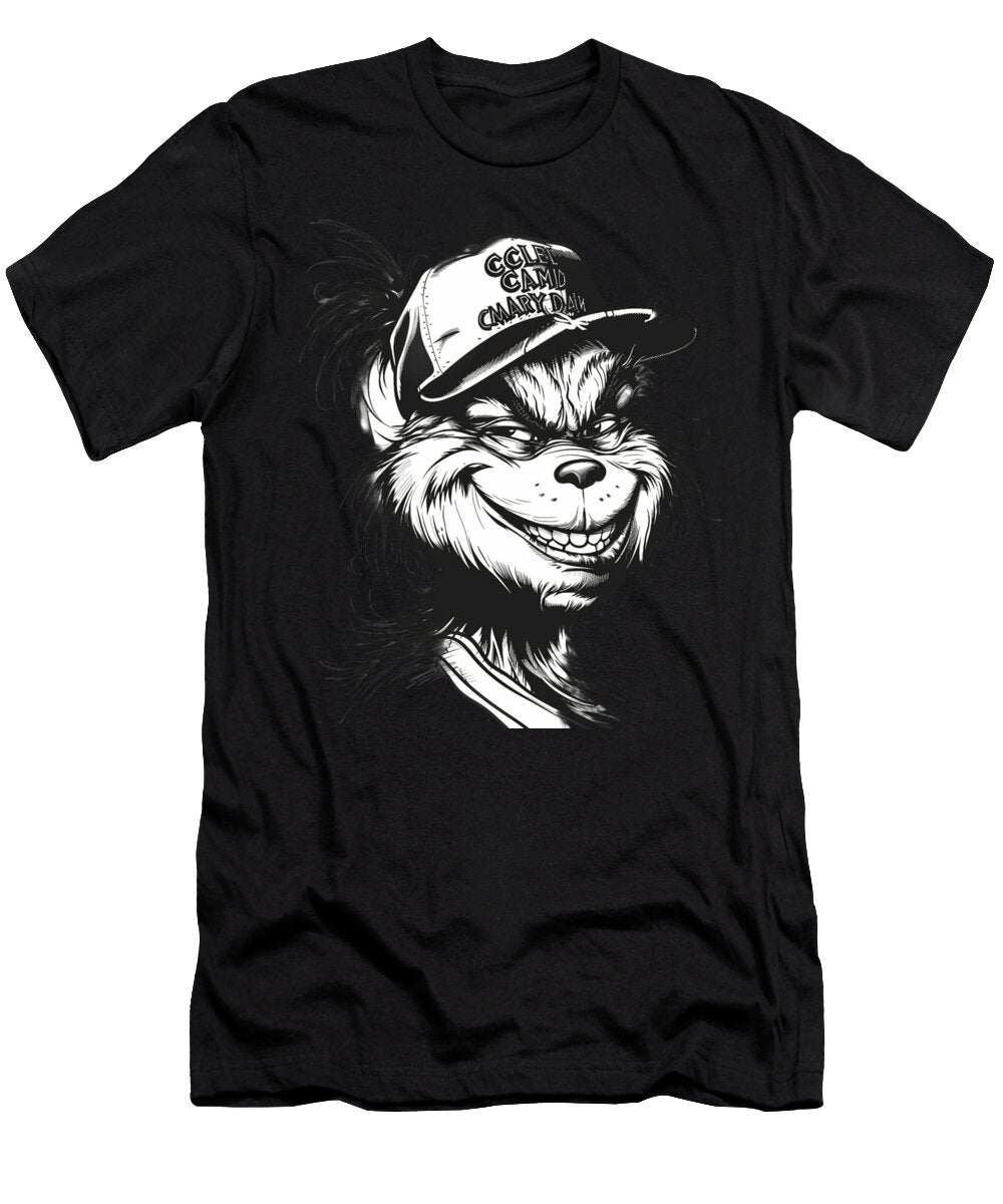 4 the Grinch Vs Cleveland Indians Logo Combat Rush T-Shirt