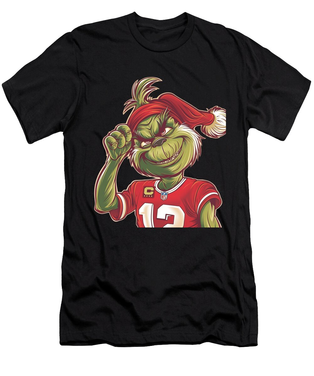 4 the Grinch Vs Cleveland Indians Logo Showdown Rush T-Shirt