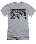 4 University of Wisconsin and Camp Randall Stadium Mountain Dreams T-Shirt