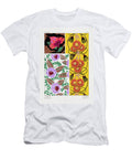 4 Vintage Flower Patterns Elegant Art Nouveau Pochoir Stencil Pri Seguy T-Shirt