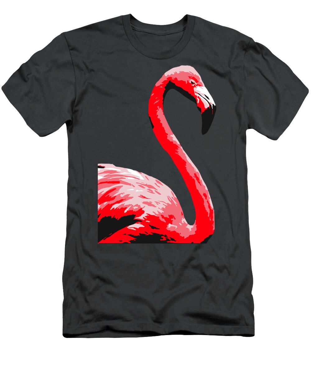 43 Flamingo Black Gryphon T-Shirt