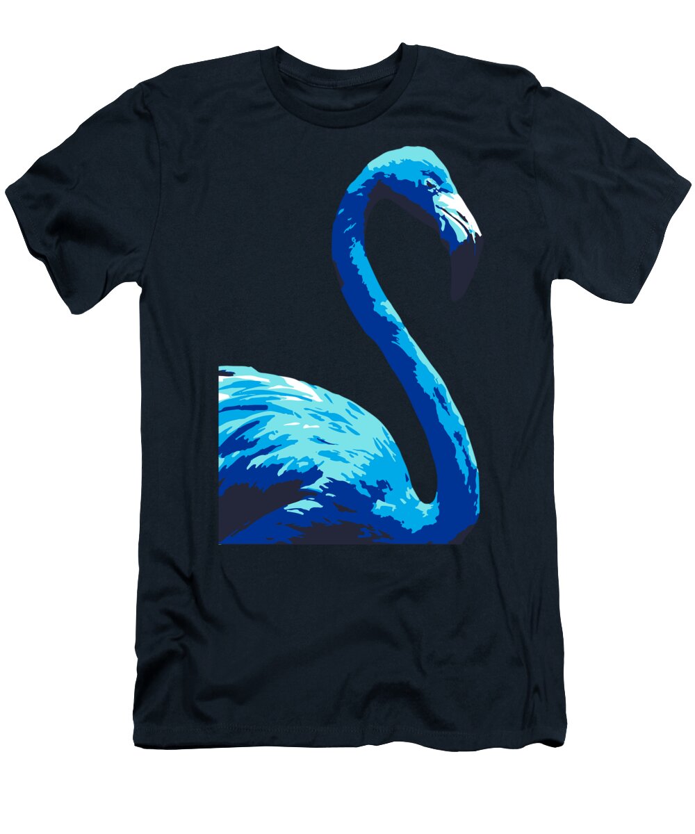 45 Flamingo Black Gryphon T-Shirt
