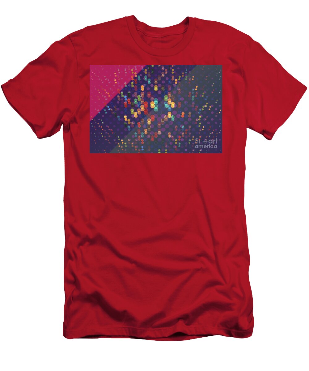 46 Dots Pattern Texture Background Flat Dotted Spotted Pattern Mo Turgay Koca T-Shirt