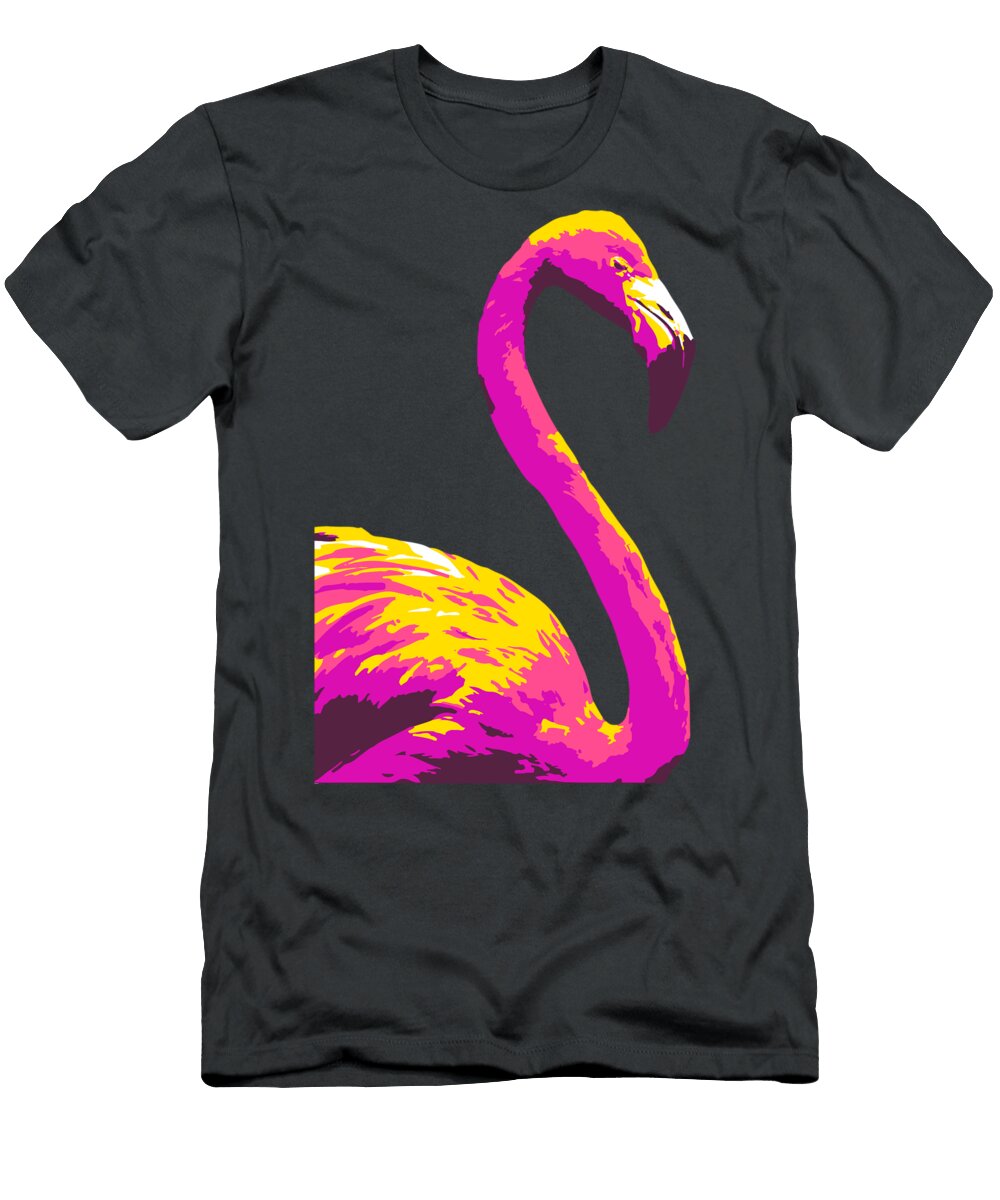 49 Flamingo Black Gryphon T-Shirt