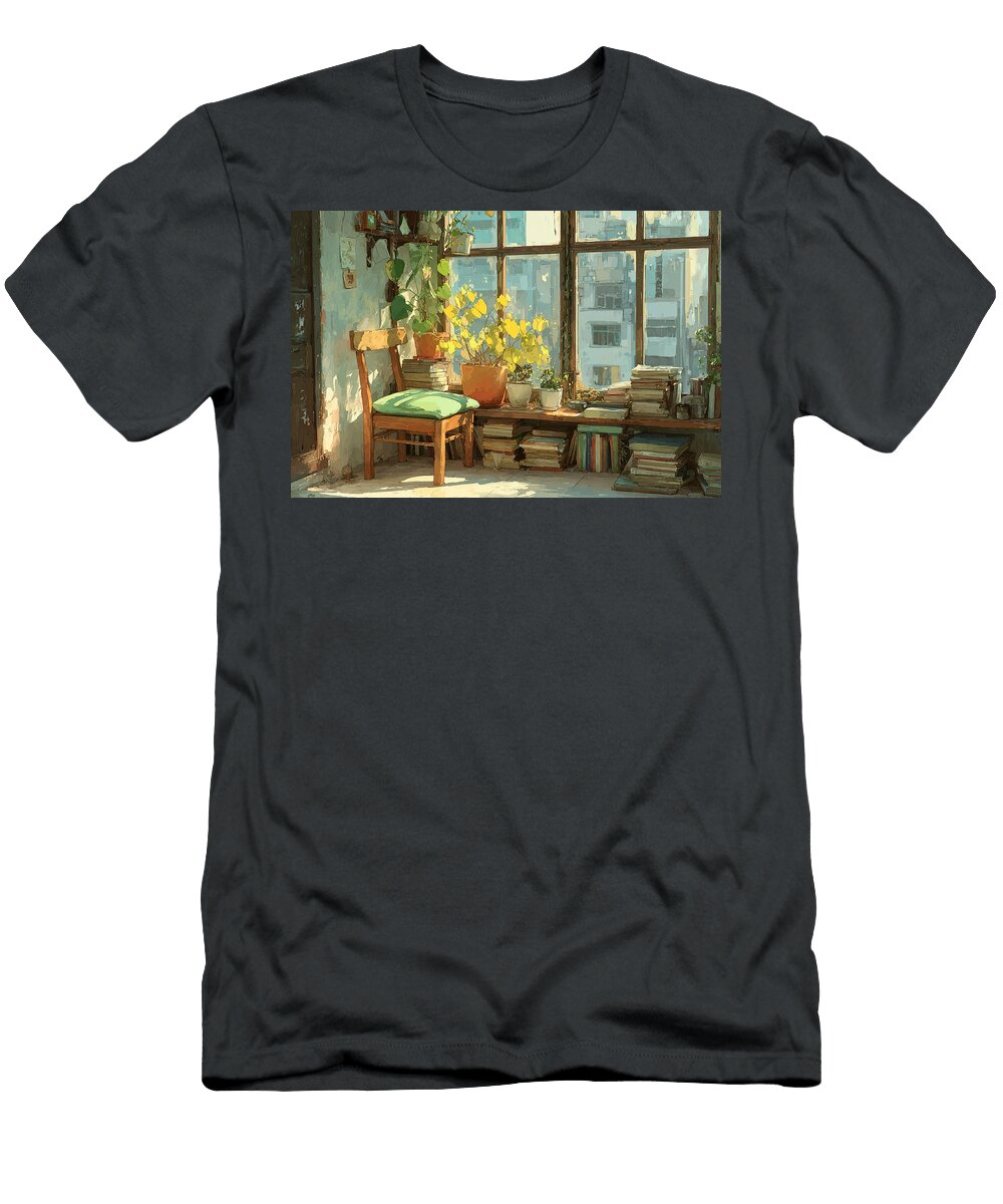5 Cozy Sunlit Reading Nook Sasa Sun T-Shirt