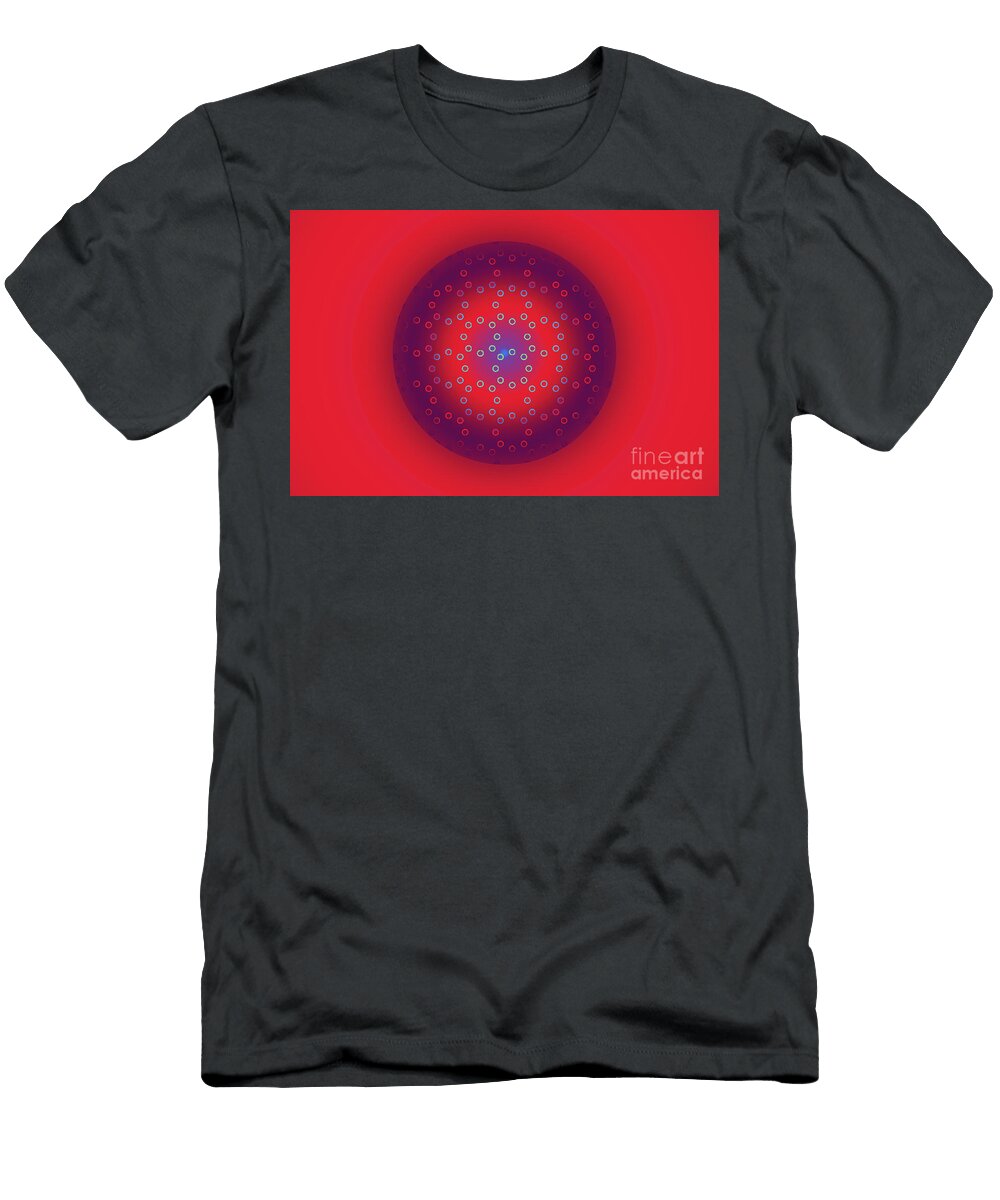 51 Dots Pattern Texture Background Flat Dotted Spotted Pattern Mo Turgay Koca T-Shirt