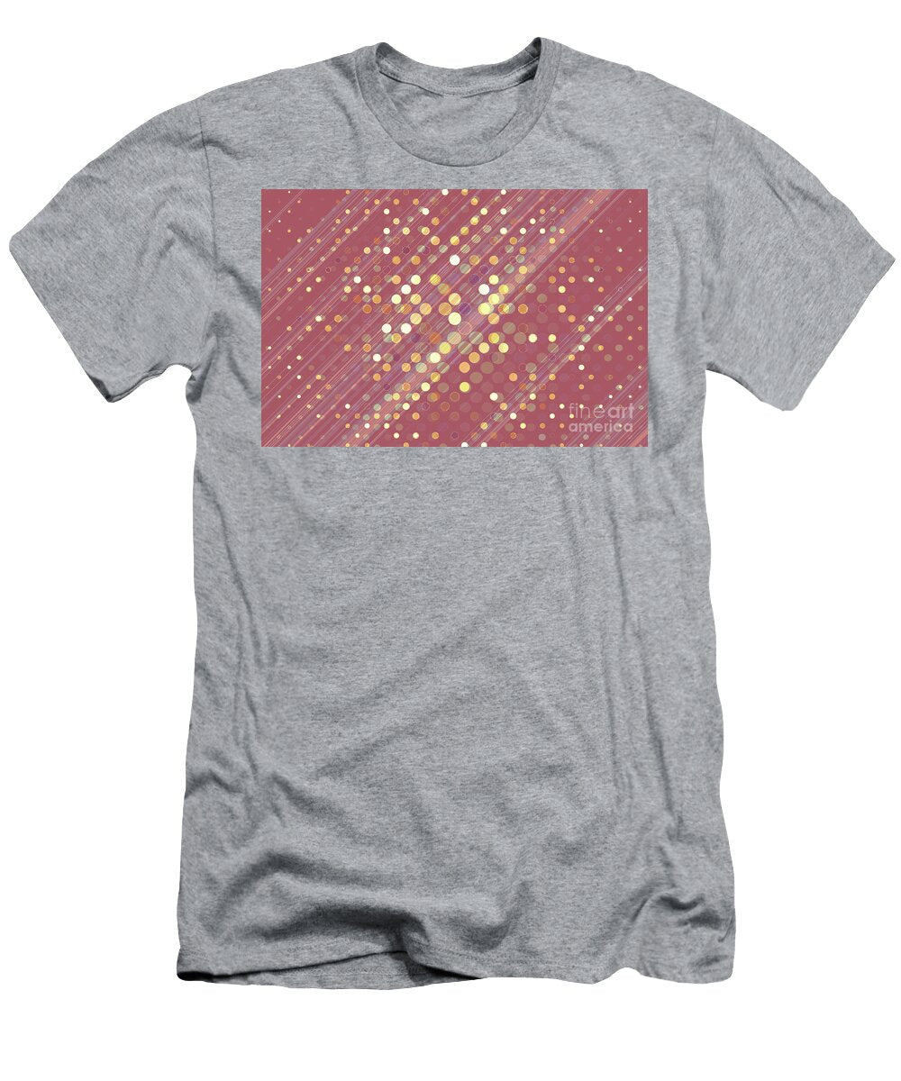 52 Dots Pattern Texture Background Flat Dotted Spotted Pattern Mo Turgay Koca T-Shirt