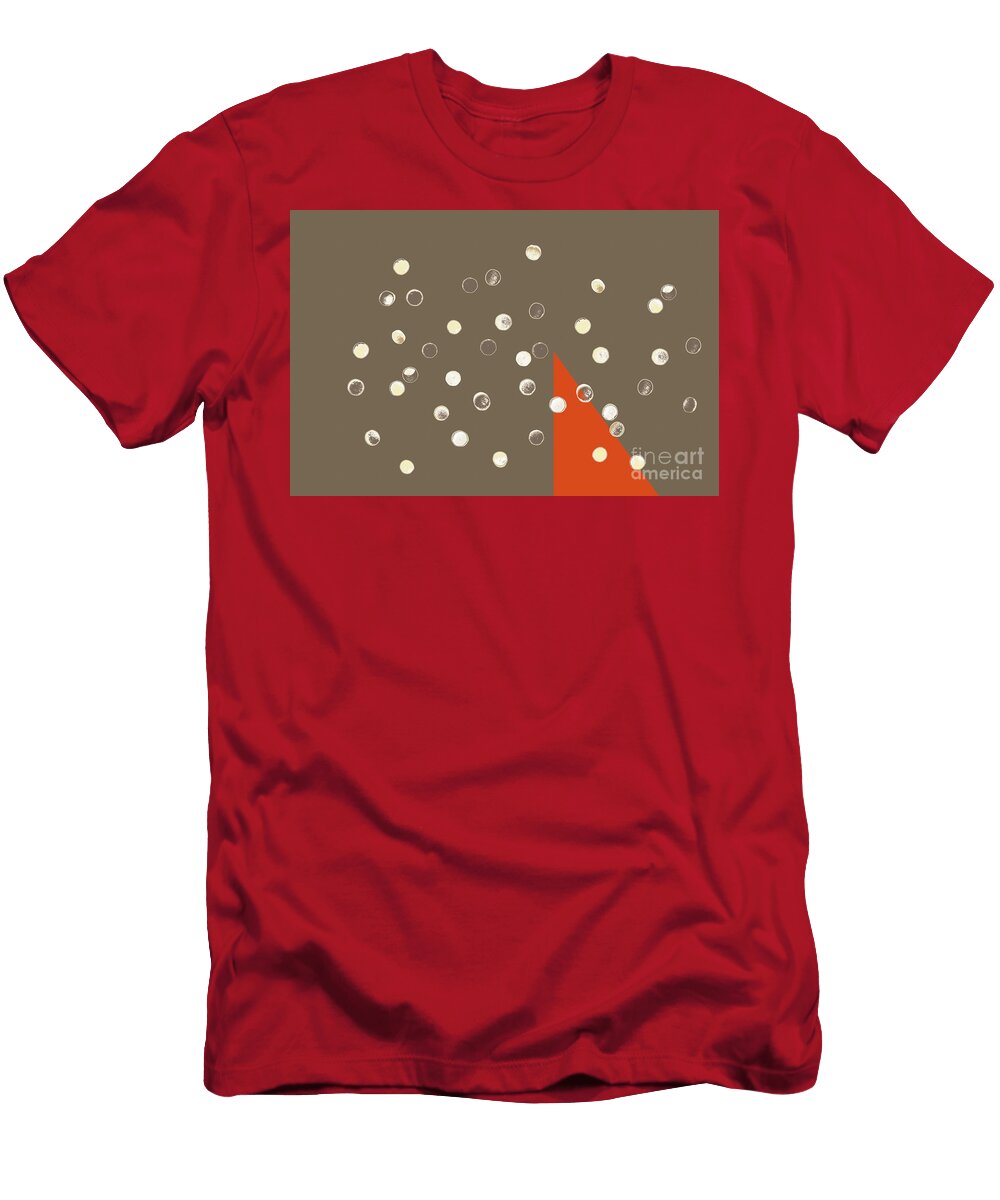 53 Dots Pattern Texture Background Flat Dotted Spotted Pattern Mo Turgay Koca T-Shirt