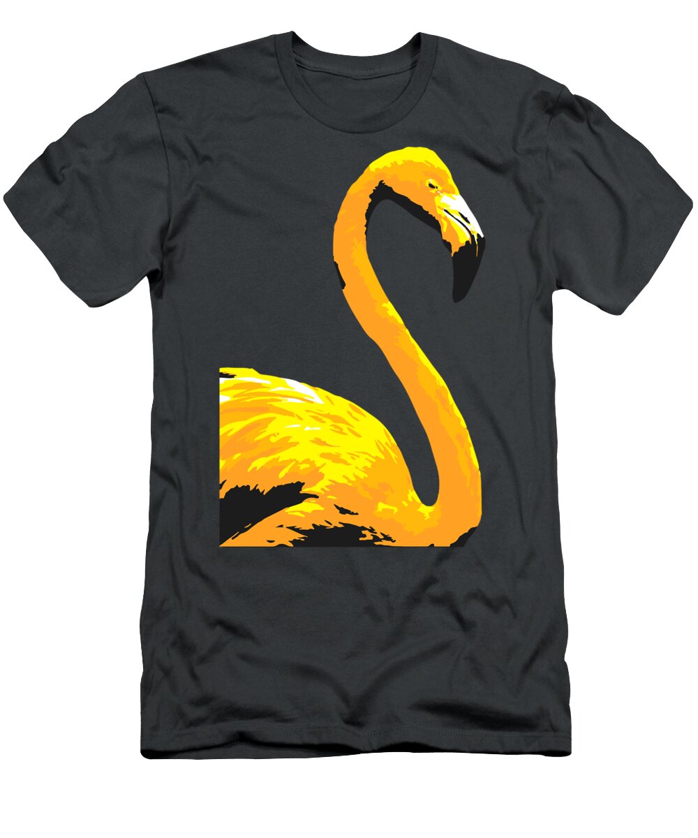 53 Flamingo Black Gryphon T-Shirt