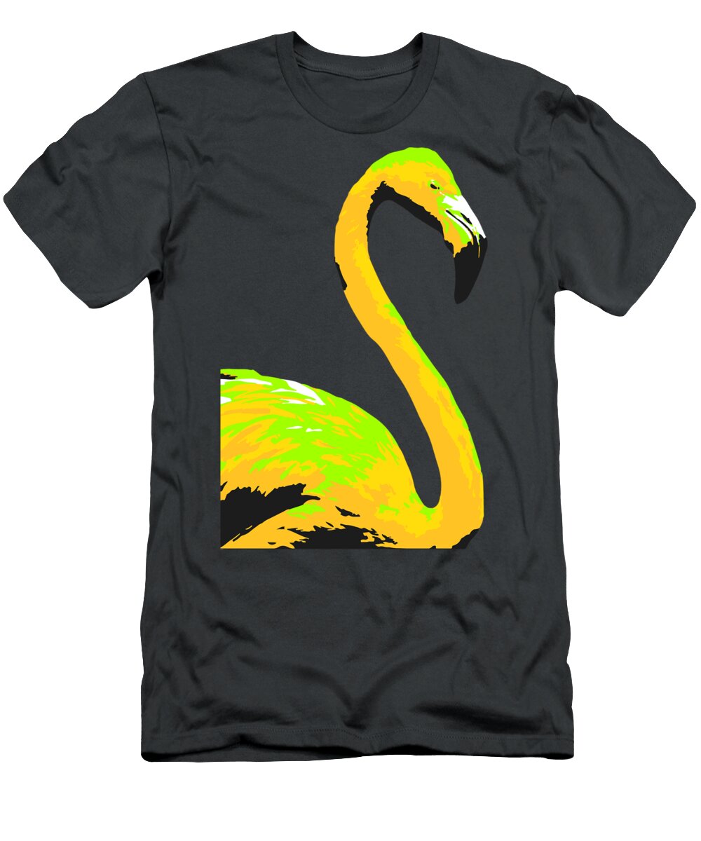 54 Flamingo Black Gryphon T-Shirt