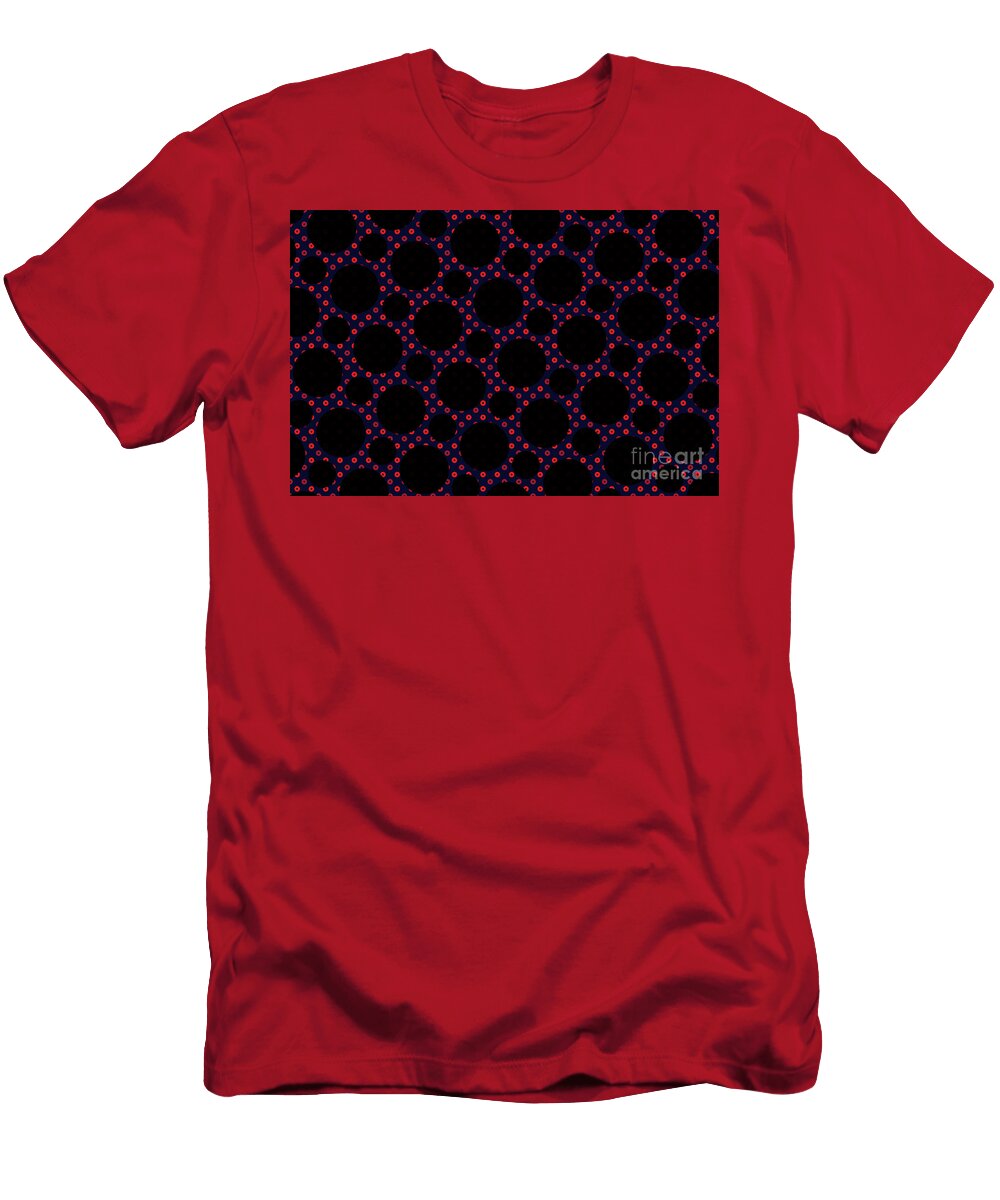 56 Dots Pattern Texture Background Flat Dotted Spotted Pattern Mo Turgay Koca T-Shirt