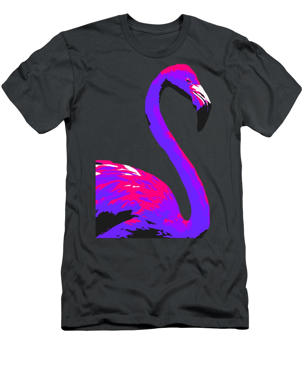 57 Flamingo Black Gryphon T-Shirt