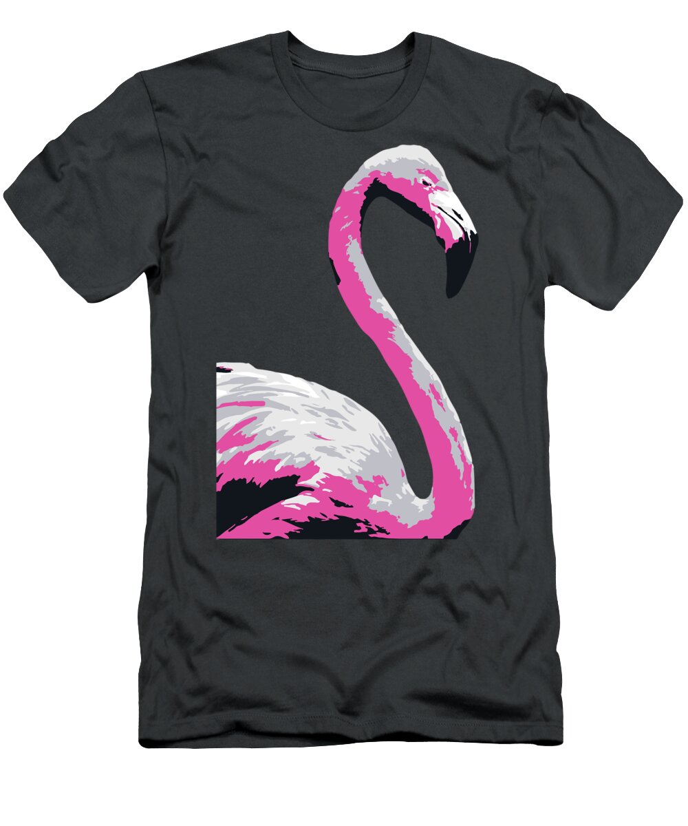 59 Flamingo Black Gryphon T-Shirt