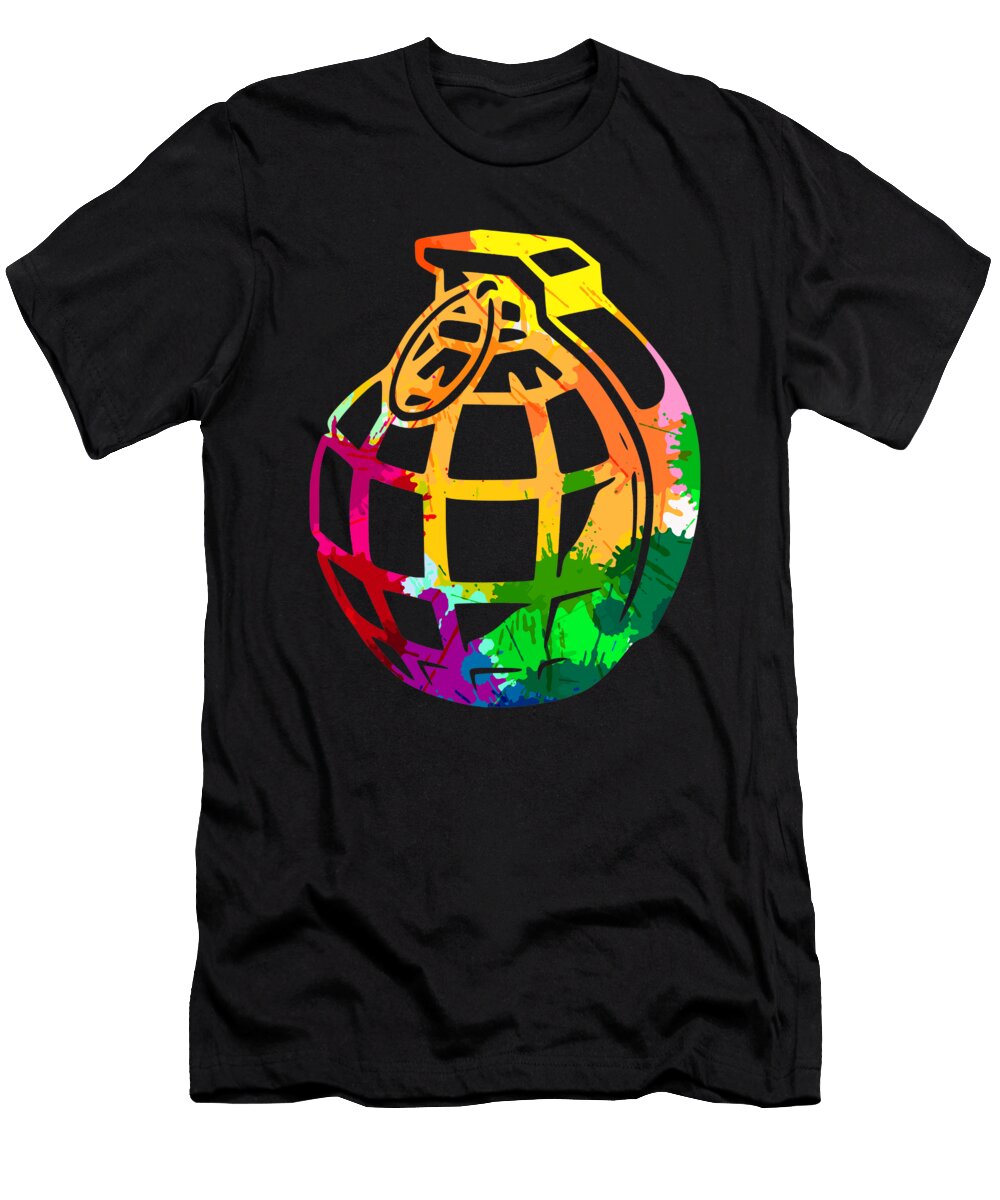 6 Abstract Grenade Calnyto T-Shirt