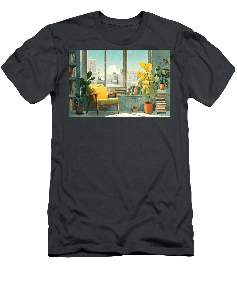 6 Cozy Sunlit Reading Nook Sasa Sun T-Shirt