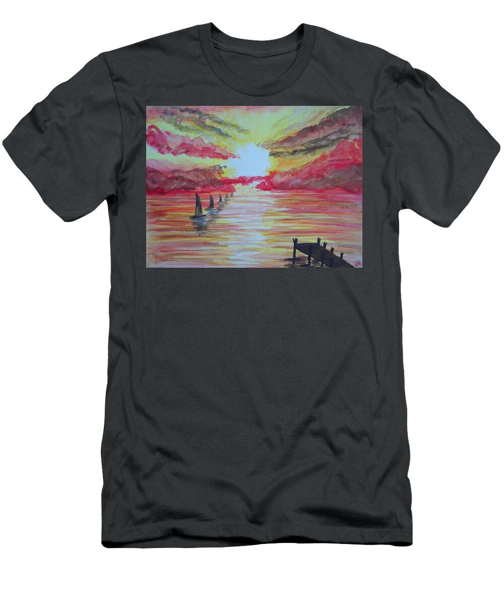 6 Sailboat Lauren Dane T-Shirt