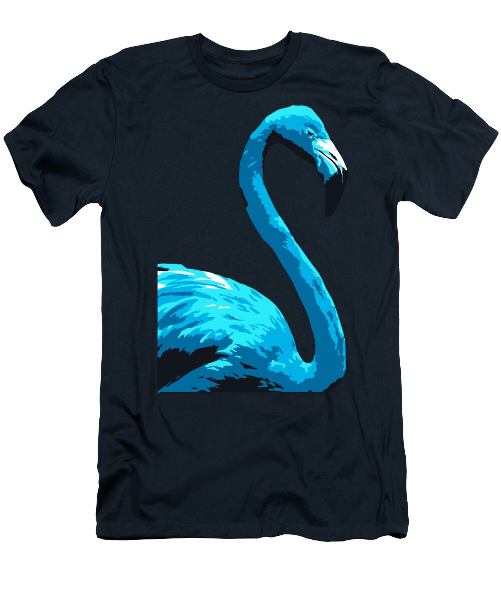 60 Flamingo Black Gryphon T-Shirt
