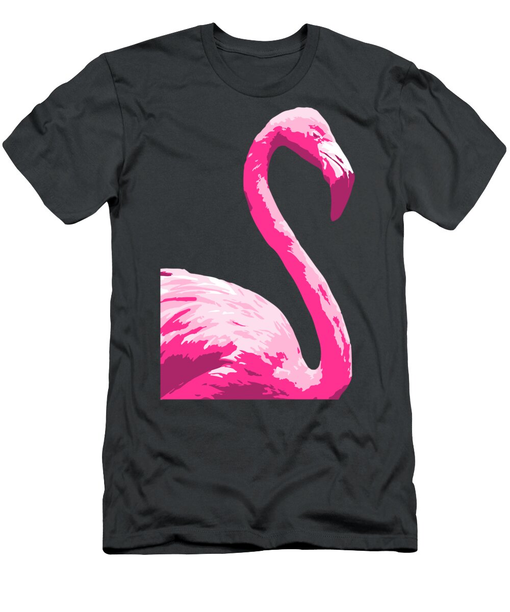 65 Flamingo Black Gryphon T-Shirt